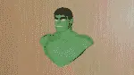 Hulk 3D papercraft origami, weergave 6