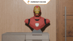 Papercraft de Iron Man em origami