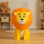 3D Papercraft Lion