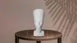 Borstbeeld van Nefertiti in papercraft 3D, weergave 2