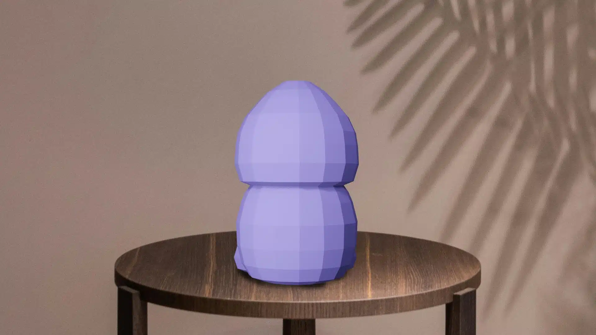 Papercraft 3D penis (kawaii), weergave 5
