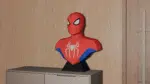 Papercraft buste de Spiderman en origami 3D