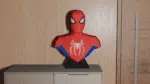Papercraft buste de Spiderman en origami 3D