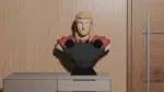 Borstbeeld van Thor in 3D-origami, weergave 5