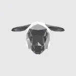 Masque de mouton en papercraft 3D