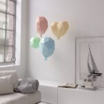 Papercraft de globos en origami 3D