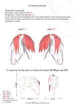 Papercraft de cheval arabe en origami 3D