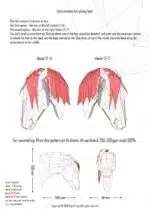 Arabisch paard hoofd in 3D origami, weergave 5