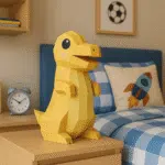 Papercraft dinosaurus, 3D-model