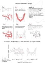 Papercraft deer antler crown in origami 3D