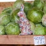 Papercraft of small rabbit in 3D origami