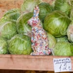 Papercraft of small rabbit in 3D origami