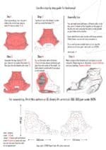 Papercraft de gato grande em origami 3D