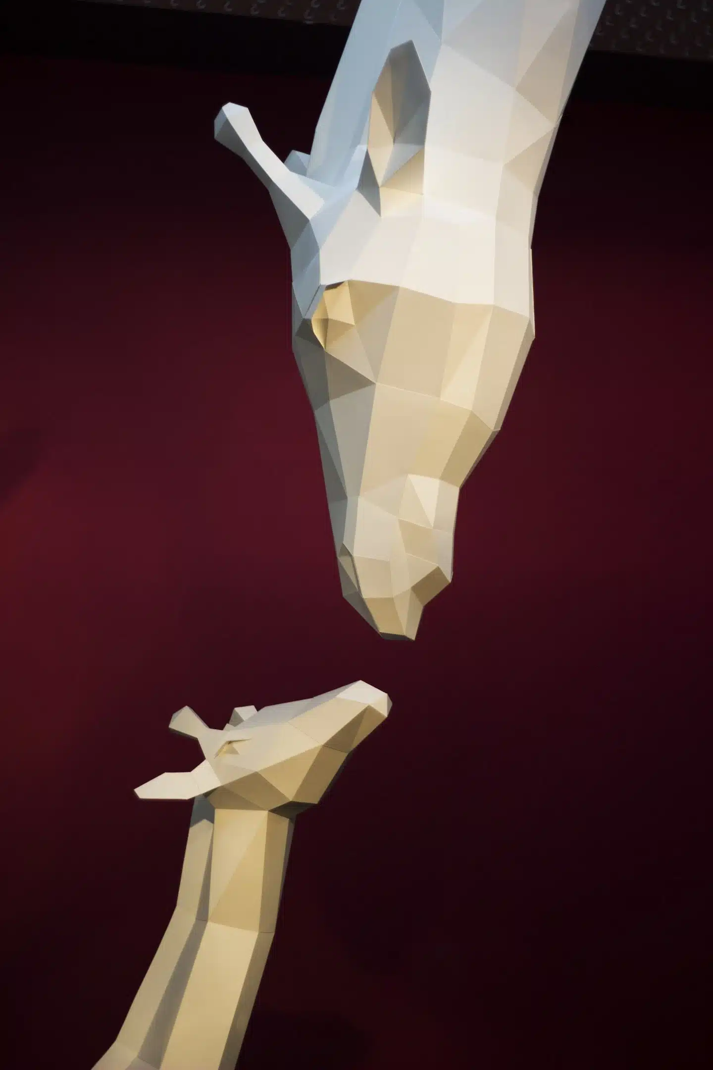 Giraf 3D origami-kraag, weergave 7