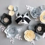 Papercraft de guaxinim em origami 3D