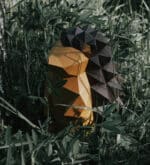 Papercraft de hérisson en origami 3D