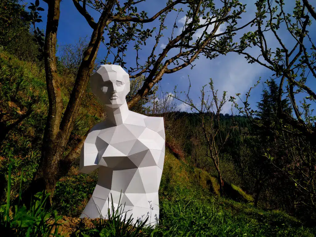 Papercraft de origami 3D Vênus de Milo