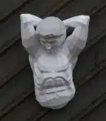 Atlas 3D origami papercraft, weergave 7