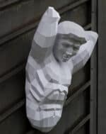 Papercraft d'Atlas en origami 3D