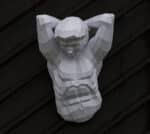 Papercraft d'Atlas en origami 3D