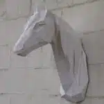Papercraft de cheval arabe en origami 3D