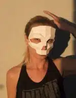 3D-origami schedelmasker, 3D-model