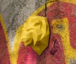 Papercraft testa di leone in origami 3D