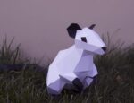 3D-Origami-Papercraft Ratte
