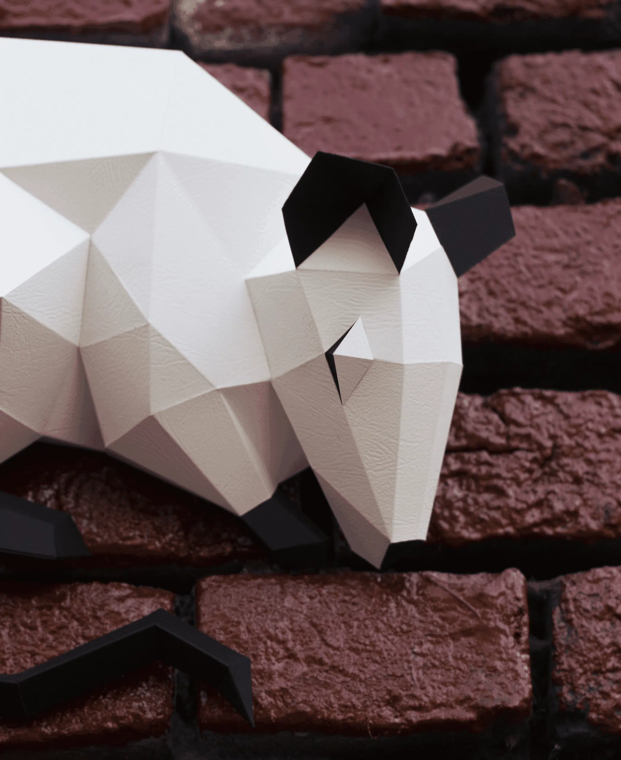 Origami 3D rat voor Chinees Nieuwjaar, weergave 11