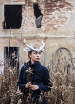 Papercraft Hirschgeweih aus Origami 3D