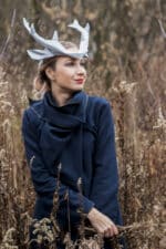 Papercraft Hirschgeweih aus Origami 3D