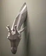 Giraf 3D origami-kraag, 3D-model