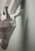 Giraf 3D origami-kraag, weergave 5