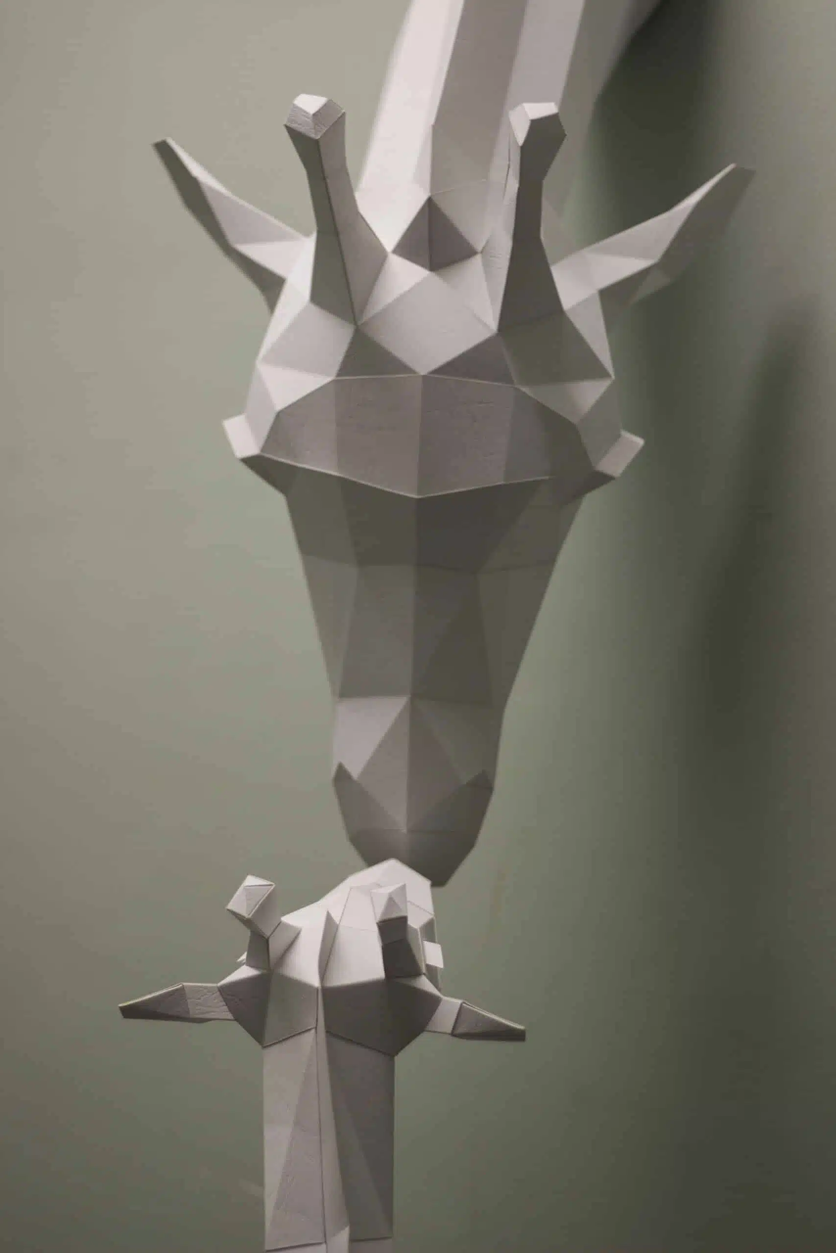 Giraf 3D origami-kraag, weergave 4