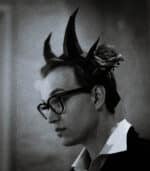 Papercraft de couronne cornue en origami 3D