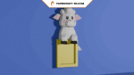 Papercraft de mouton en origami 3D