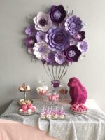 Papercraft de coelho sentado em origami 3D