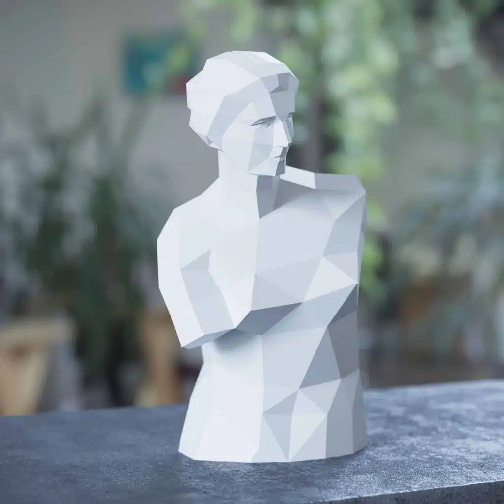 3D-Origami-Papercraft Venus von Milo