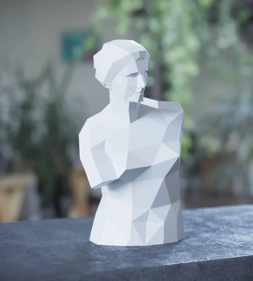 Papercraft de origami 3D Vênus de Milo