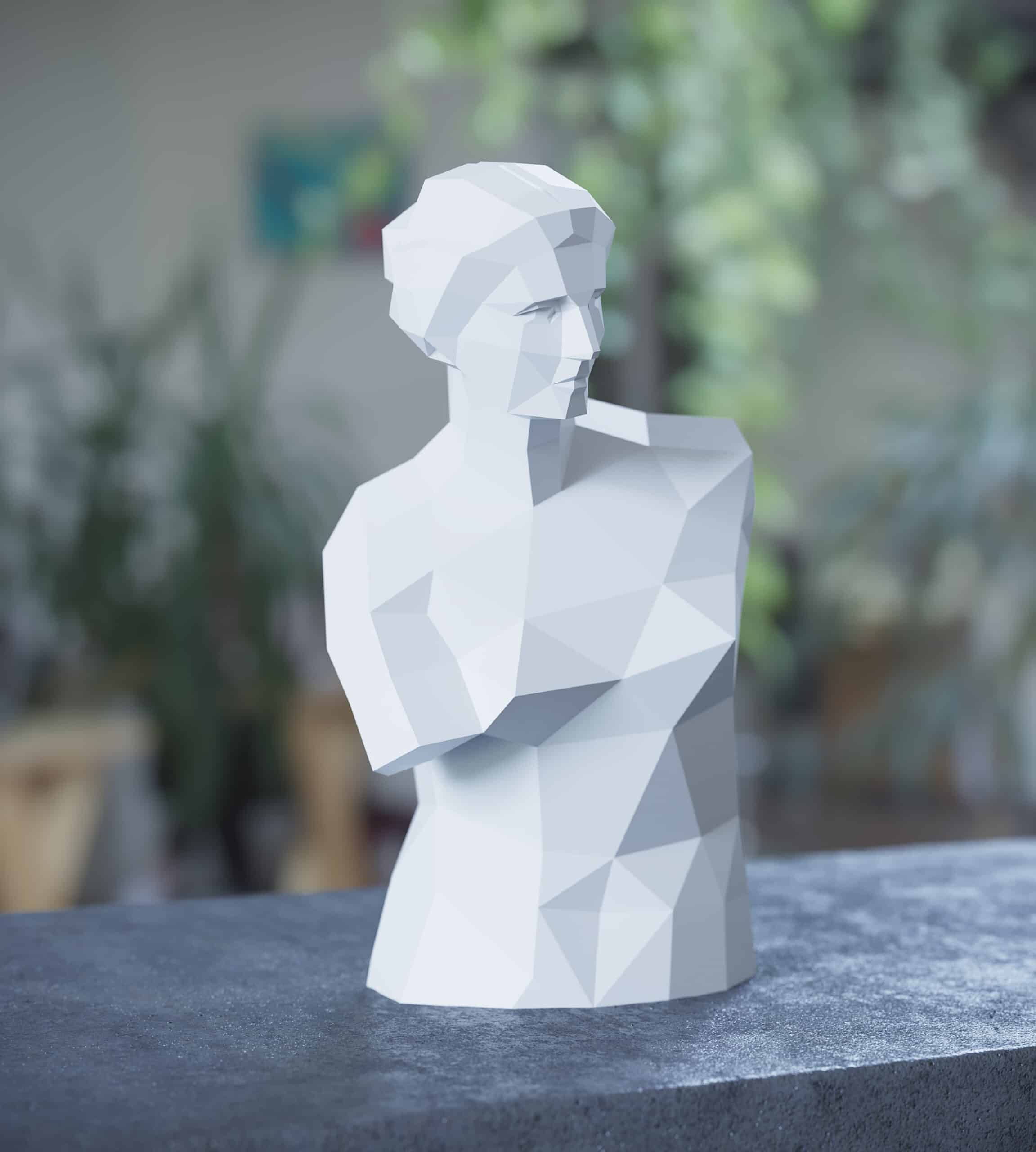 Papercraft d'origami 3D Venus de Milo Papercraft d'origami 3D Venus de Milo