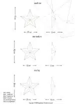 Origami 3D maanmuurdecoratie, weergave 9