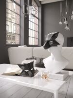 Papercraft de masque de loup en origami 3D