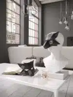 Wolfsmasker in 3D-origami, weergave 7