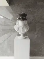 Wolfsmasker in 3D-origami, weergave 6
