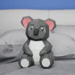 Papercraft de bébé koala en origami 3D