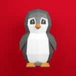 Papercraft de pingouin jouet en origami 3D