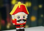 Papercraft of nutcracker in 3D origami