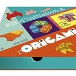 Kit de iniciação ao origami - Livro ilustrado + 80 folhas de papel (25 modelos a partir de 8 anos)