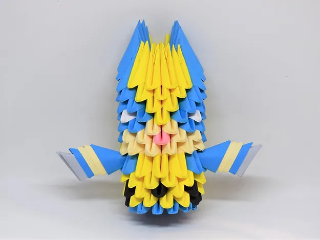 Papercraft di Wolverine in origami 3D Papercraft di Wolverine in origami 3D