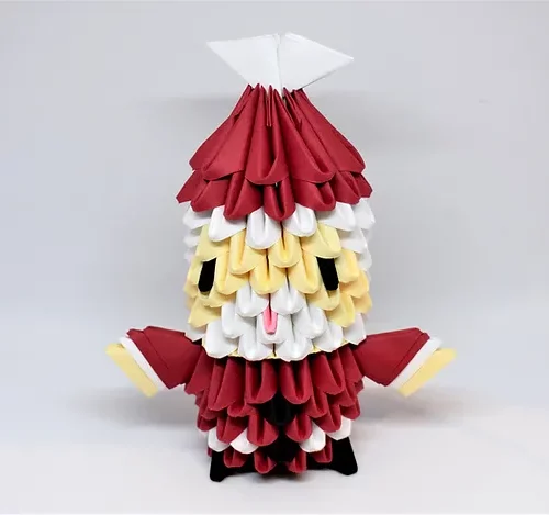 Kit d'origami du Père Noël Kit d'origami du Père Noël